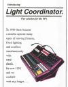 Advert: Light Co-ordinator