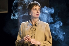 Amanda Lawrence (Sister Ella Chapter) in Angels in America - Millenium Approaches, National Theatre, April 2017 (photo by Helen Maybanks)