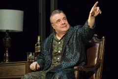 Nathan Lane (Roy M Cohn) in Angels in America - Millenium Approaches, National Theatre, April 2017 (photo by Helen Maybanks)