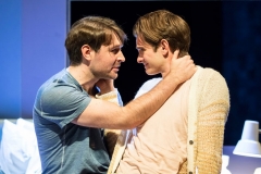 Angels in America - Millenium Approaches, National Theatre, April 2017 (photo by Helen Maybanks)James McArdle, left, and Andrew Garfield play New York couple Louis and Prior, whose relationship is rocked when Prior discovers he has AIDS.