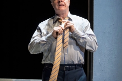 Nathan Lane (Roy M Cohn) in Angels in America - Millenium Approaches, National Theatre, April 2017 (photo by Helen Maybanks)