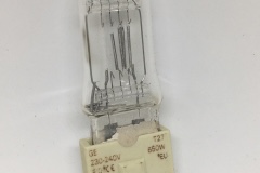 T27 (650W) lamp with broken filament