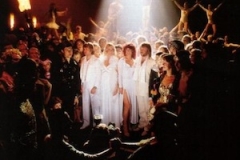 ABBA in the beam from a Super Trouper