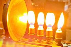 Four-Burner Acetylene illuminant (c) Historic Stage Lighting Collective, 2025