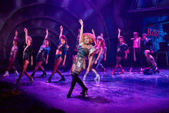 Danielle Steers as Zahara and the cast of Bat Out Of Hell the Musical. Photo by Specular (from Ticketmaster)