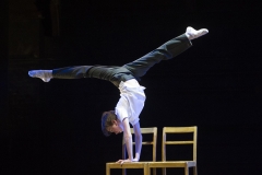 
Nat Sweeney (Billy Elliot) chair, photo by Alastair Muir
