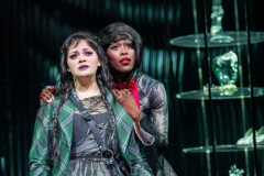 Carrie Hope Fletcher and Gloria Onitiri. Photo by & (c) Tristram Kenton.