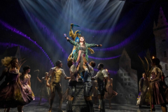 Carrie Hope Fletcher and the cast of Cinderella. Photo by & (c) Tristram Kenton.