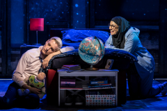 John McCrea as Jamie and Lucie Shorthouse as Pritti. Photo by Johan Persson