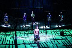 
Close Every Door scene from Joseph And The Amazing Technicolor Dreamcoat by Andrew Lloyd Webber and Tim Rice @ London Palladium. Directed by Laurence Connor.(Opening 11-07-19) Photo copyright Tristram Kenton