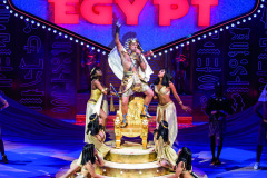 
Song of the King scene from Joseph And The Amazing Technicolor Dreamcoat by Andrew Lloyd Webber and Tim Rice @ London Palladium. Directed by Laurence Connor.(Opening 11-07-19) Photo copyright Tristram Kenton