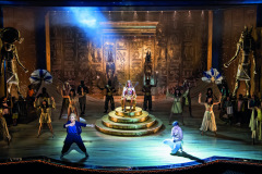 
Song of the King scene from Joseph And The Amazing Technicolor Dreamcoat by Andrew Lloyd Webber and Tim Rice @ London Palladium. Directed by Laurence Connor.(Opening 11-07-19) Photo copyright Tristram Kenton