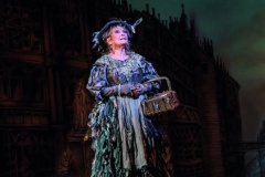 Mary Poppins London Company 2023 - Petula Clark as The Bird Woman in Mary Poppins - Photograph Johan Persson