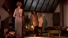 Elizabeth Debicki, Mark Strong and Hope Davis (photo by Manuel Harlan, from the NT website)