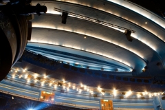 Interior of the auditorium, photographed during the run of Matilda (c) Really Useful Theatres, from the official website