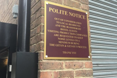 Rear extension of the Dominion Theatre, December 2017 (c) Theatrecrafts.com