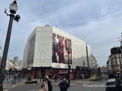 London Pavilion during reconstruction work, March 2024 (c) Theatrecrafts.com