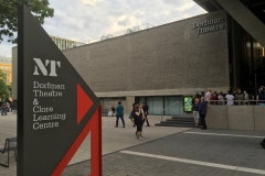 Entrance to the Dorfman Theatre, July 2016 (c) Theatrecrafts.com