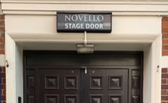 Novello Theatre Stage Door, October 2019