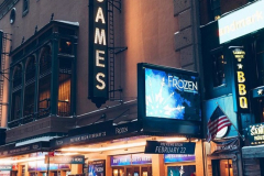 St James Theatre, January 2018 (from Broadway.com Instagram @broadwaycom)
