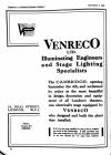 Advert: Venreco Cambridge Theatre