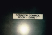 Sign on Ride Operators Control Room for Dome #1 (c) David Crown, May 1998
