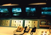Operators Console in Tower/Dome #2 (c) David Crown, May 1998