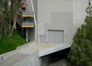Side of the show building, from the Studio Tour bridge, April 2006