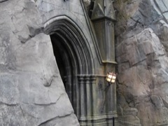 Entrance to the castle, April 2016