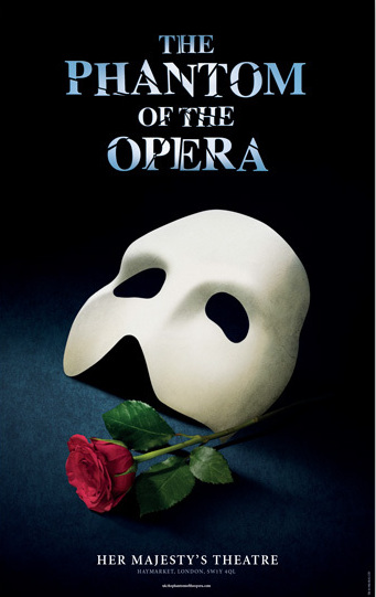 phantom of the opera mask and rose wallpaper